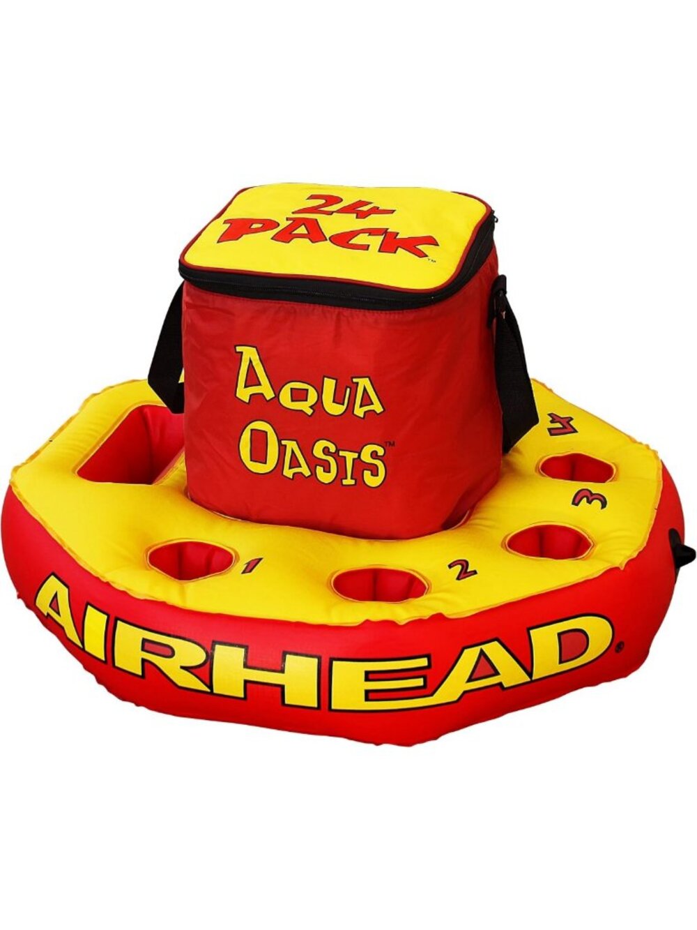 Floating Beverage Cooler for Pool & Beach - Aqua Oasis Drink Holder & Float
